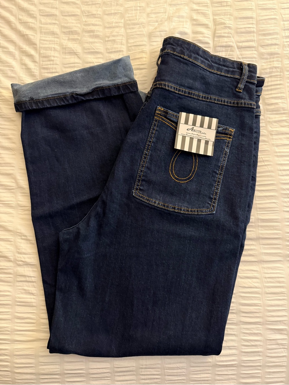 NWT Astro Bettie Dark Blue 1940s 1950s Style Jeans Freddie’s of Pinewood Style